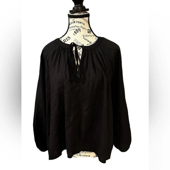 a new day Black Blouse - Picture 3 of 4